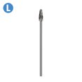 thumbnail image 1 of 100mm Longue Portée Fraise Rotative Double Coupe Carbure de Tungstène Sculpter Bit 3mm Tige, 1 of 6