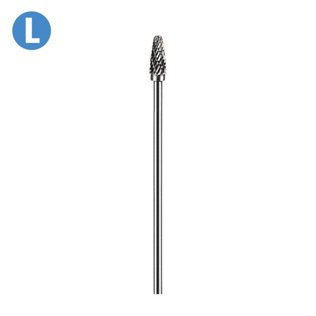 100mm Longue Portée Fraise Rotative Double Coupe Carbure de Tungstène Sculpter Bit 3mm Tige