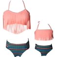thumbnail image 1 of Girls Swimsuit High Waisted Two Pieces Bikini Set Swimwear Bathing Suits, 1 of 7