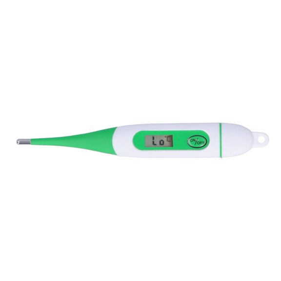 Thermomètre Électronique Vétérinaire Étanche Thermomètre Numérique pour Animaux pour Bovins Moutons Chevaux