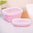 thumbnail image 1 of 350ml Silicones Folding Lunch Box, 1 of 5