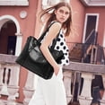 thumbnail image 2 of Estbridg Handbags For Women Large Designer Ladies Bag Bucket Purse Leather, 2 of 4