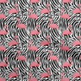 thumbnail image 1 of oneOone Velvet Dark Peach Fabric Flamingo Craft Projects Decor Fabric Printed By The Yard 58 Inch Wide, 1 of 5