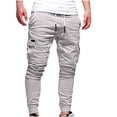 thumbnail image 1 of KIHOUT Mens Fashion Joggers Sports Pants - Drawstring Loose Cargo Pants Sweatpants Trousers, 1 of 3