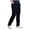 Black, variant on HXWCHs Men's Twill Relaxed Fit Cargo Pants Workwear with Multiple Pockets for Outdoor and Casual Wear L Grey