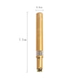 thumbnail image 2 of CHICHUMID 2Pcs Metal Shell Lip Brush Retractable Rod Flexible for Uniform Lip Color Makeup, 2 of 8