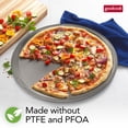 thumbnail image 3 of GoodCook Everyday Nonstick Steel Pizza Pan, 12", Gray, 3 of 8