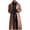 Khaki, variant on FYEGRE PU Faux Leather Long Jacket for Men's Vintage Lapel Gothic Trench Coat Outwear Red XXL