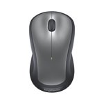 Logitech Full-size Souris ambidextre sans fil avec USB Récepteur Argent
