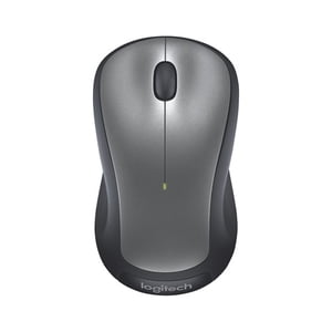 Logitech Full-size Souris ambidextre sans fil avec USB Récepteur Argent