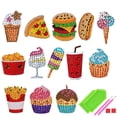 thumbnail image 1 of 5D Diamand Painting Kit for Kids, 5D Diamond Sticker Set, 5D Diamand Painting Sticker Kids, Animals Diamond Sticker Kit, for Kids and Adults Beginners Ice Cream, 1 of 4