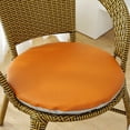 thumbnail image 4 of Simples Solid Color Round Cushion Thick Non Slip Chair Pad Round Stool Butt Pad Waterproof Stool Cushion 11.81x11.81in, 4 of 6