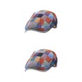 thumbnail image 4 of Maytalsory Stay Protected And Beautiful Sunproof Flat Hat For Outdoor Excursions Breathable Orange 2Set, 4 of 6