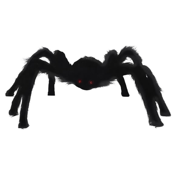 RKSTN Halloween Decorations Halloween Simulation Skull Big Spider Plush Spider Ornament Halloween Decor