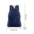 thumbnail image 1 of Ohufall Fluorescent Color Lightweight Foldable Backpack School Bag For Students Minimalism Style Travel Essentials Daypack, 1 of 4