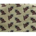 thumbnail image 4 of oneOone Georgette Viscose Fabric Floral & Paisley Block Printed Fabric 1 Yard 42 Inch Wide, 4 of 4