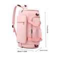 thumbnail image 3 of Convertible Handheld & Shoulder Travel Bag Backpack - Lightweight Large Capacity Luggage for Sports & Business Trips, 3 of 6