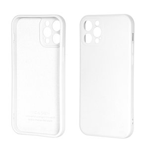 Amdohai 6.1-inch Silicone Phone Case Full Body Protection Shockproof Cover Case with Soft Anti-Scratch Microfiber Cloth Lining Replacement for iPhone 12 Pro