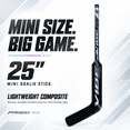 thumbnail image 2 of VIBE Mini Hockey Goalie Stick - Prism XC2 Composite - 25" – Holographic Design, 2 of 7