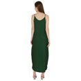 thumbnail image 4 of Inkmeso Robe d'Été Unie Aguichant pour Femmes à Bretelles Spaghetti Décontractée de Plage et de Villégiature Robe Maxi, 4 of 7
