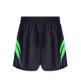 thumbnail image 4 of Moggemol Kids Boys Color Block Letter Printed Boxer Shorts Drawstring Elastic Waistband Boxer Trunk Green 6, 4 of 5