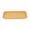 thumbnail image 2 of Indoor Outdoor Flower Pot Plant Saucer Drip Trays Resin Rectangle Plate, 2 of 8