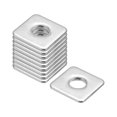 thumbnail image 1 of Uxcell Rondelle Carrée, Lot de 10, M5x12x12x1 mm, Rondelles Carrées pour Plaques en Acier Inoxydable 304, 1 of 5