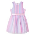 thumbnail image 1 of Robe en maille arc-en-ciel George pour filles, 1 of 2