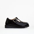 thumbnail image 1 of Luna Black Patent Girls Kids Shoe, 1 of 2