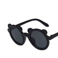 thumbnail image 2 of FOCUSNORM Lunettes de Soleil pour Enfants, Monture Ronde pour Garçons et Filles, 2 of 5
