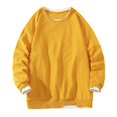 thumbnail image 2 of AherBiu Hoodies For Men Fleece Lined Drawstring Sweatshirts With Pockets Fall Winter Warm Solid Color Casual Workout Pullovers, 2 of 8