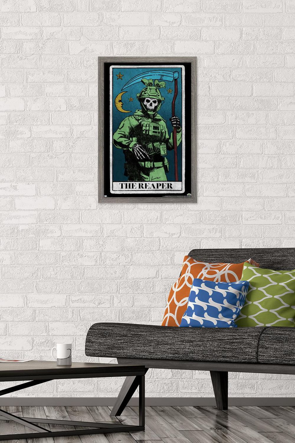 Call of Duty: Modern Warfare 2 - Ghost Tarot Card Wall Poster, 22.375" x 34"