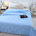 thumbnail image 4 of Meitianfacai Kids Cooling Blanket, Summer Quilt Bedding, Quilt Comforter Full Lightweight Soft Bedspread Coverlet, Quilted Blanket Thin Comforter Bed Cover for All Season Machine Washable,39x59inch, 4 of 7