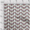 thumbnail image 1 of oneOone Cotton Poplin Fabric Floral Block Decor Fabric Printed BTY 56 Inch Wide, 1 of 4