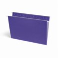 thumbnail image 2 of Continental Letter Size Hanging Folders. Purple Colour, 6 Count, 2 of 3