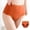 Orange, variant on EGNMCR High Waisted Ladies Panties, Full Coverage Briefs Women'S Underwear Panties Brief Panties For Women Women'S High Waisted Underwear Comfy Underwear For Women Underware Women Women panties