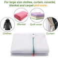 thumbnail image 2 of 2Pcs Extra Large Mesh Laundry Bags,Fine Net Washing Machine Bag with Rustproof Zipper for Bedding Delicates Blanket, 2 of 8