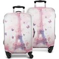thumbnail image 1 of Travel Luggage Cover Suitcase Protector Fits 18-32 Inch Luggage Wheel Covers Patterned Travel Related Items Flower Luggage Protector Elastic Luggage Anti-scratch Suitcase Cover M, 1 of 5