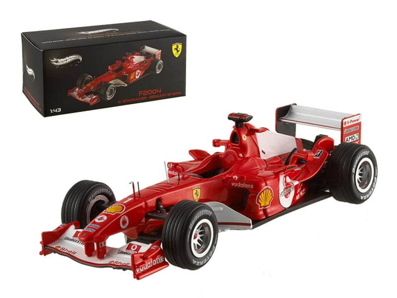 Hot wheels X5515 Ferrari F2004 Michael Schumacher Germany GP 2004