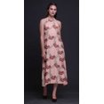 thumbnail image 2 of Bimba Floral Causal Long Dos Nu Licol Robe de Plage Imprimé Femmes-X-Petit, 2 of 6