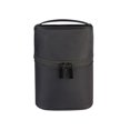 thumbnail image 1 of Bag Storage Ins Round Bags Bags Solid Large Capacity Package Toothpaste Toothbrush Face Wash Cleansing Cream for Travel Black Red, 1 of 9