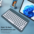 thumbnail image 4 of Slim Portable   Keyboard for Efficient Typing on Tablet, Smartphone, Laptop, 2.4GHz Frequency Range, Suitable for , for Wins, for OS X, 4 of 7