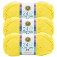 thumbnail image 1 of Fil Lion Brand 24/7 Cotton® DK #3 Light/DK 100g/273m 3-Paquet, 1 of 9