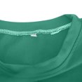 thumbnail image 4 of Mikilon Ensemble Élégant pour Femmes 2 Pcs Manches Courtes Couleur Unie Col Rond (Haut + Pantalon) Mode Manches Courtes Ensemble Chemise Col Rond Gris TG, 4 of 7