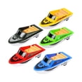 thumbnail image 2 of Lipstore 5x Mini Pullback Boats Realistic Children Vehicles Toy for Ages 3+ Boys Gift, 2 of 8