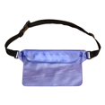 thumbnail image 2 of ziyahi Pochette de Natation Imperméable Sac Sec avec Sangle de Taille Réglable Bleu, 2 of 5