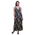 thumbnail image 1 of Bimba Robe Longue d'Été Sans Manches à Imprimé Teinture sur Nœuds Florale pour Femme, Décontractée, Maxi, de Plage - XX-Grand, 1 of 5