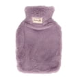 thumbnail image 1 of Warm Water Bottle, Anti Slip Texture Large Threaded Stopper PVC Inner Liner Plush Hot Water Bottle  For Dormitory Purple,Light Gray,Light Coffee,White, 1 of 8