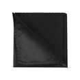 thumbnail image 4 of INSPIRE CHIC Men's Pocket Squares Solid Color Handkerchiefs Black One Size, 4 of 4