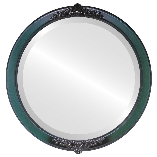 Athena Framed Mirror - Hunter Green
